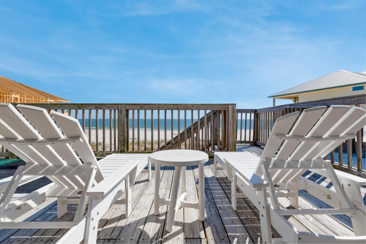 Island Sun - First Row Beach House! Fun And Games Galore - Including A Private Volleyball Pit! Home Dauphin Island Exterior foto