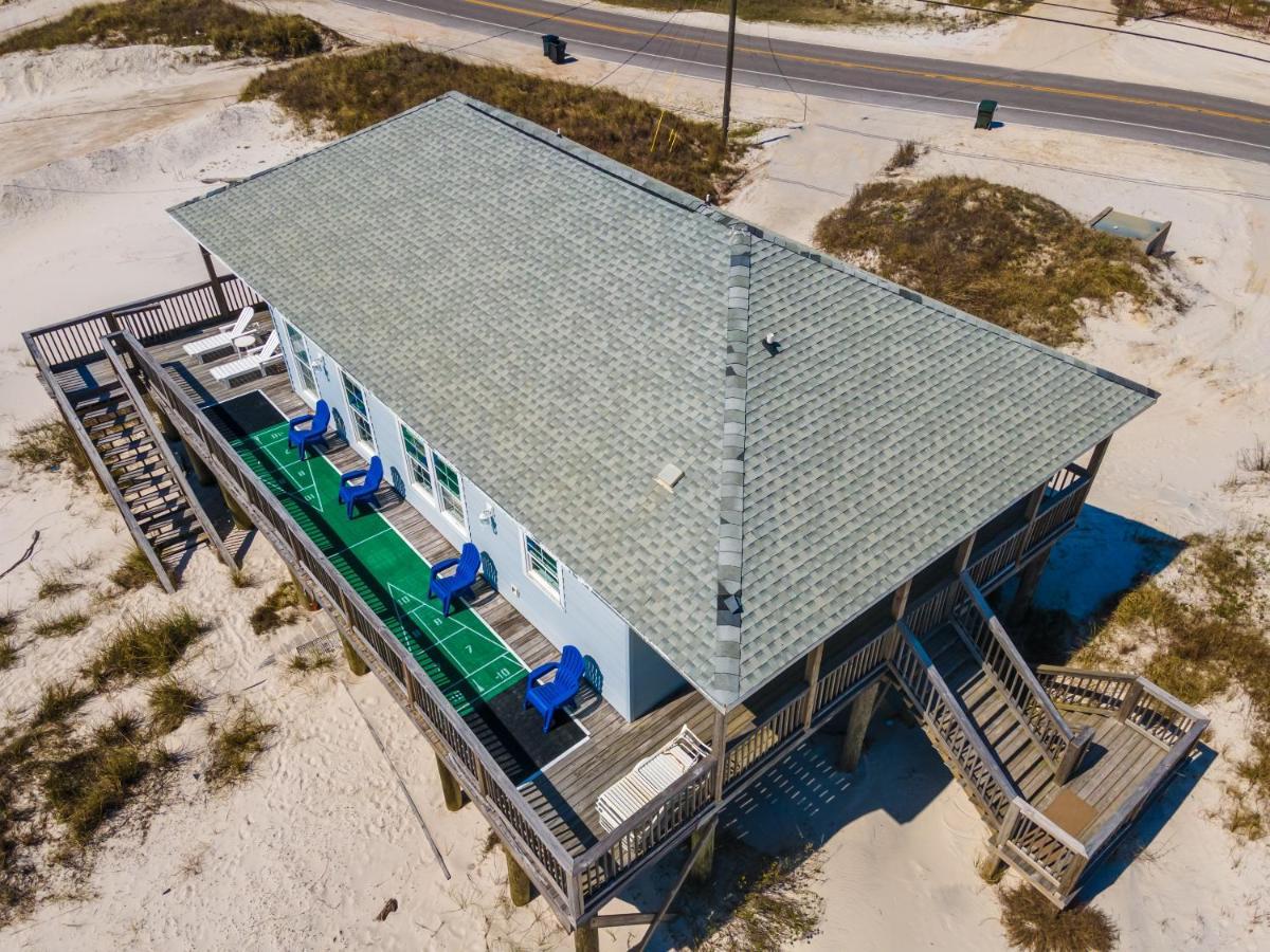 Island Sun - First Row Beach House! Fun And Games Galore - Including A Private Volleyball Pit! Home Dauphin Island Exterior foto