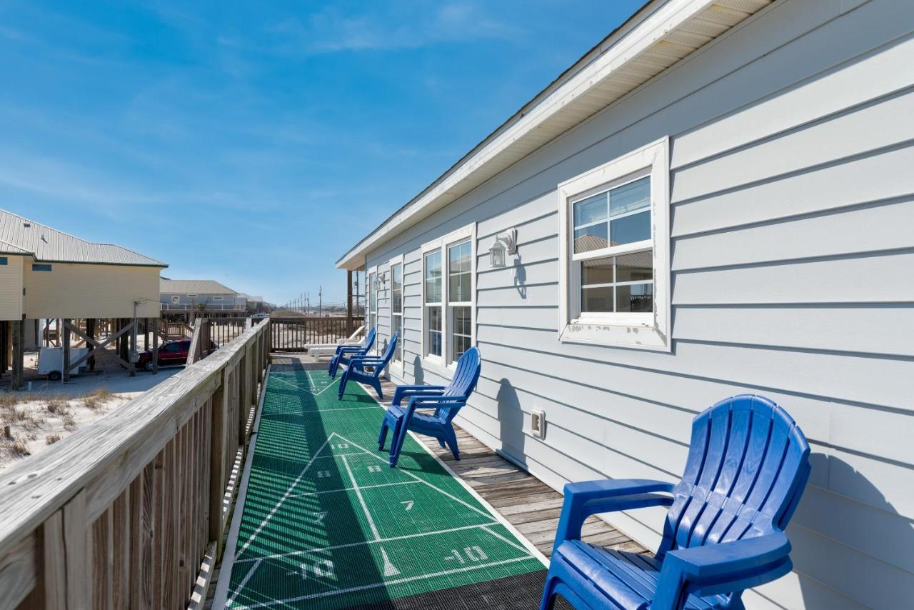 Island Sun - First Row Beach House! Fun And Games Galore - Including A Private Volleyball Pit! Home Dauphin Island Exterior foto